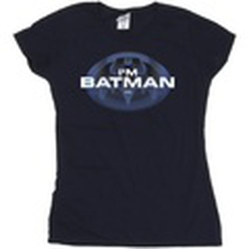 Camiseta manga larga I'm Batman para mujer - Dc Comics - Modalova