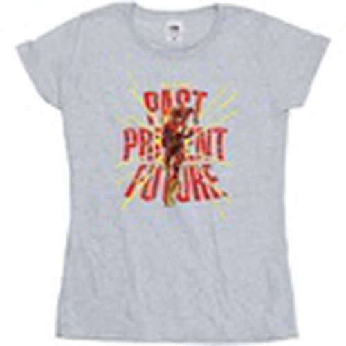 Camiseta manga larga Past Present Future para mujer - Dc Comics - Modalova