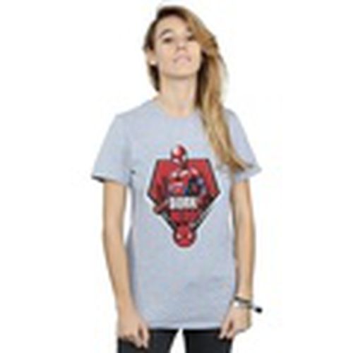 Camiseta manga larga Born Hero para mujer - Marvel - Modalova