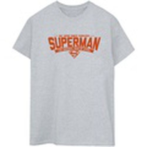 Camiseta manga larga Superman Hero Dad para mujer - Dc Comics - Modalova