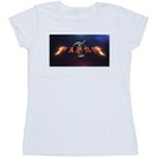 Camiseta manga larga The Flash Movie Logo para mujer - Dc Comics - Modalova