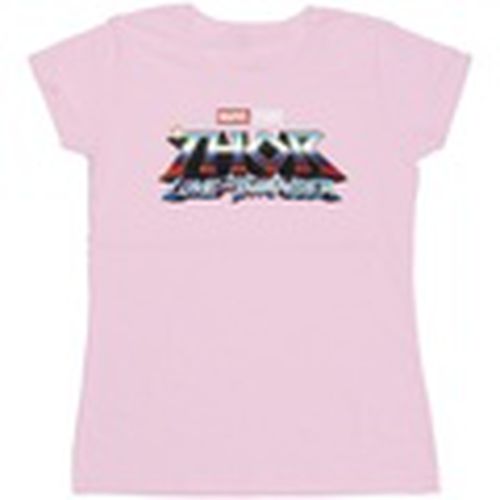Camiseta manga larga Thor Love And Thunder Logo para mujer - Marvel - Modalova
