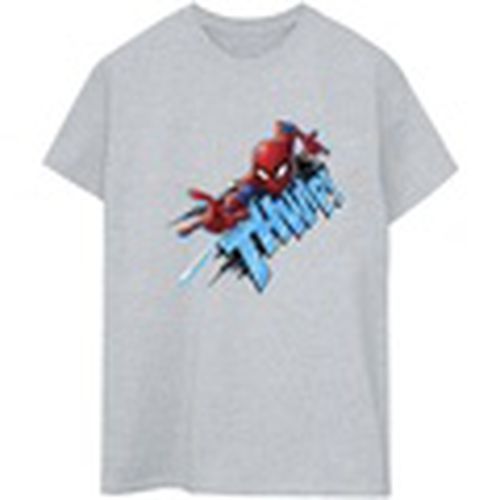 Camiseta manga larga Spider-Man Thump para mujer - Marvel - Modalova
