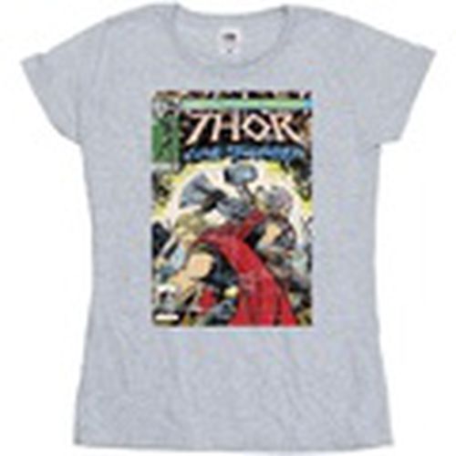 Camiseta manga larga Thor Love And Thunder Vintage Poster para mujer - Marvel - Modalova