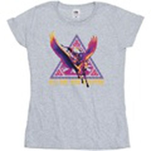 Camiseta manga larga Love And Thunder All Hail para mujer - Marvel - Modalova