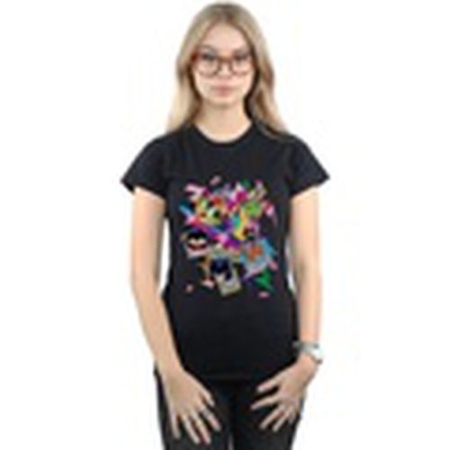 Camiseta manga larga Teen Titans Go 80s Icons para mujer - Dc Comics - Modalova