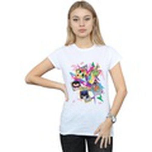 Camiseta manga larga Teen Titans Go 80s Icons para mujer - Dc Comics - Modalova