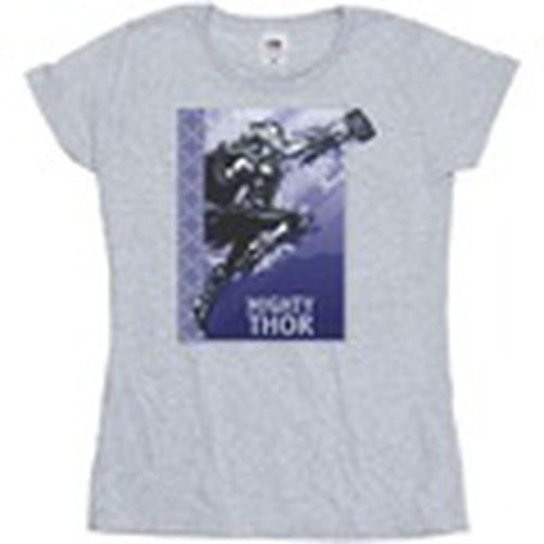 Camiseta manga larga Love And Thunder Mighty para mujer - Marvel - Modalova