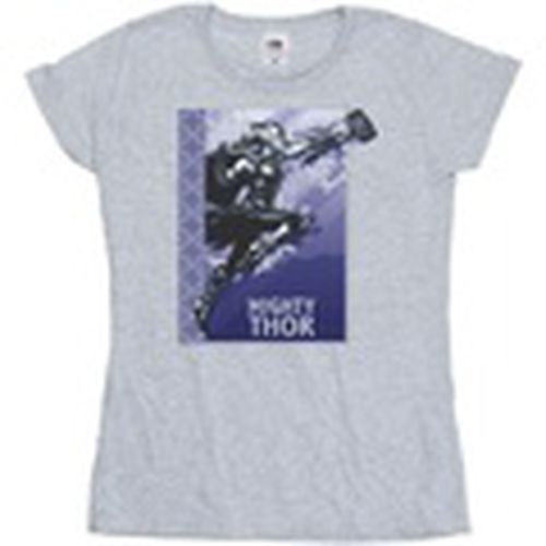 Camiseta manga larga Thor Love And Thunder Mighty Thor para mujer - Marvel - Modalova