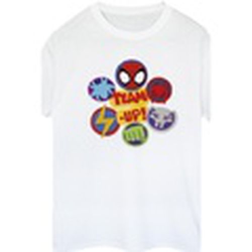 Camiseta manga larga Spidey And His Amazing Friends Up para mujer - Marvel - Modalova