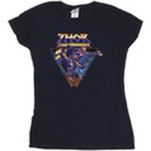 Camiseta manga larga Thor Love And Thunder Logo Triangle para mujer - Marvel - Modalova