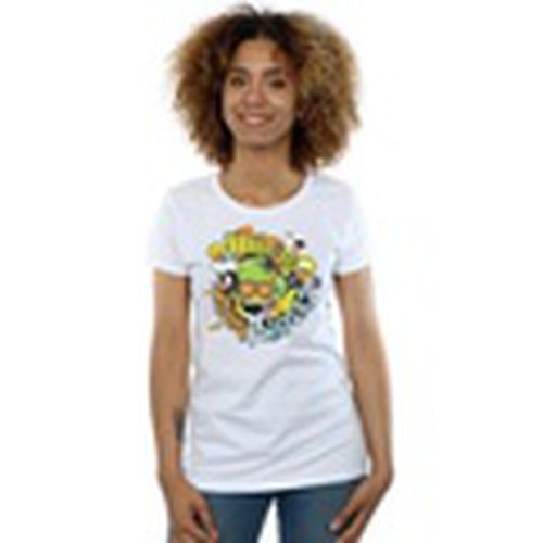 Camiseta manga larga Teen Titans Go Waffle Mania para mujer - Dc Comics - Modalova
