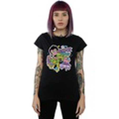 Camiseta manga larga Teen Titans Go Knock Knock para mujer - Dc Comics - Modalova