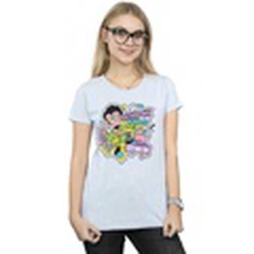 Camiseta manga larga Teen Titans Go Knock Knock para mujer - Dc Comics - Modalova