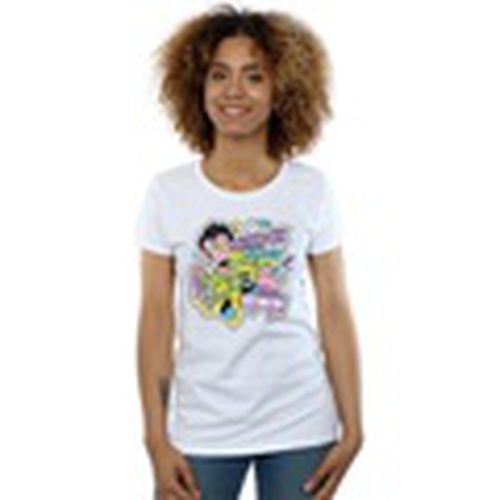 Camiseta manga larga Teen Titans Go Knock Knock para mujer - Dc Comics - Modalova