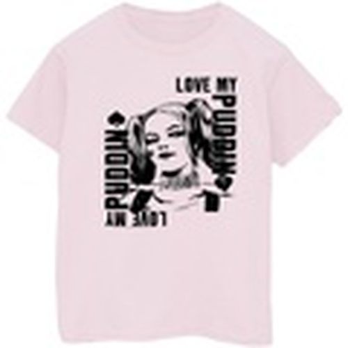 Camiseta manga larga Suicide Squad Love Puddin para mujer - Dc Comics - Modalova