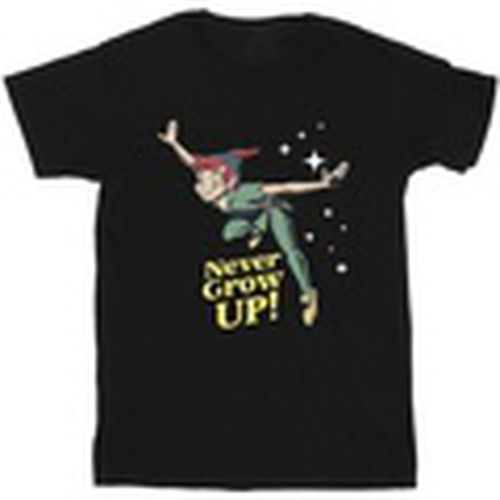 Camiseta manga larga Never Grow Up para hombre - Disney - Modalova