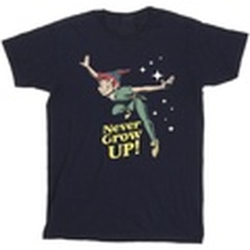 Camiseta manga larga Never Grow Up para hombre - Disney - Modalova