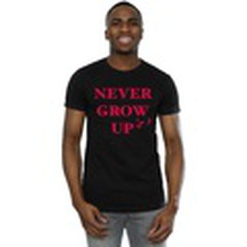 Camiseta manga larga Never Grow Up para hombre - Disney - Modalova