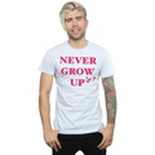 Camiseta manga larga Never Grow Up para hombre - Disney - Modalova