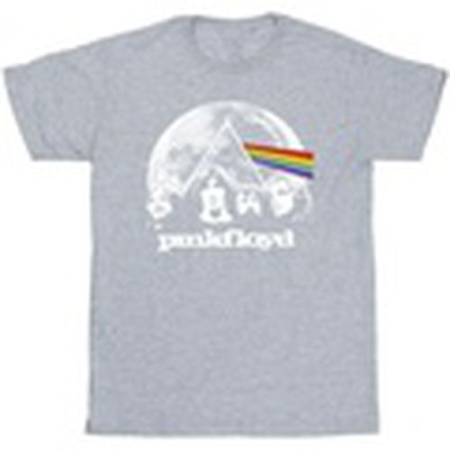 Camiseta manga larga Moon Prism Blue para hombre - Pink Floyd - Modalova