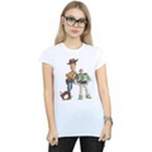 Camiseta manga larga Toy Story Buzz And Woody Standing para mujer - Disney - Modalova