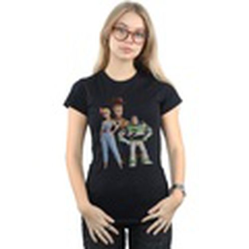 Camiseta manga larga Toy Story 4 Woody Buzz and Bo Peep para mujer - Disney - Modalova