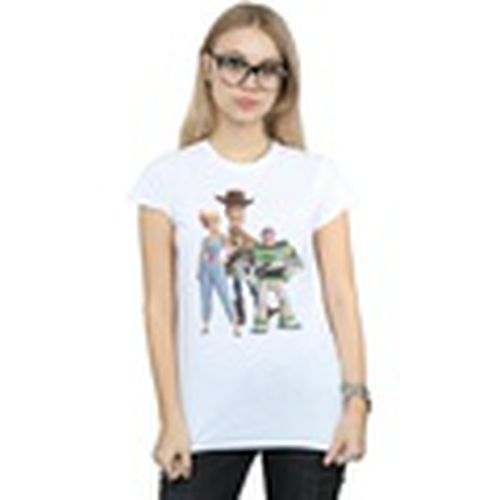 Camiseta manga larga Toy Story 4 Woody Buzz and Bo Peep para mujer - Disney - Modalova