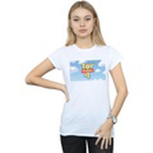Camiseta manga larga Toy Story 4 Cloud Logo para mujer - Disney - Modalova