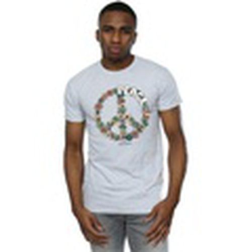 Camiseta manga larga Floral Peace para hombre - Woodstock - Modalova