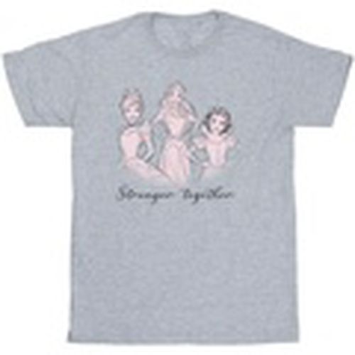 Camiseta manga larga Princesses Stronger Together para hombre - Disney - Modalova