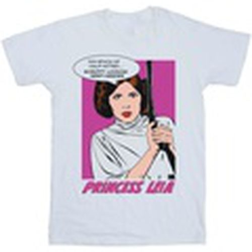 Camiseta manga larga A New Hope Princess Leia Pop Art para mujer - Disney - Modalova