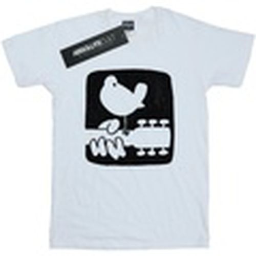 Camiseta manga larga Guitar Logo para hombre - Woodstock - Modalova