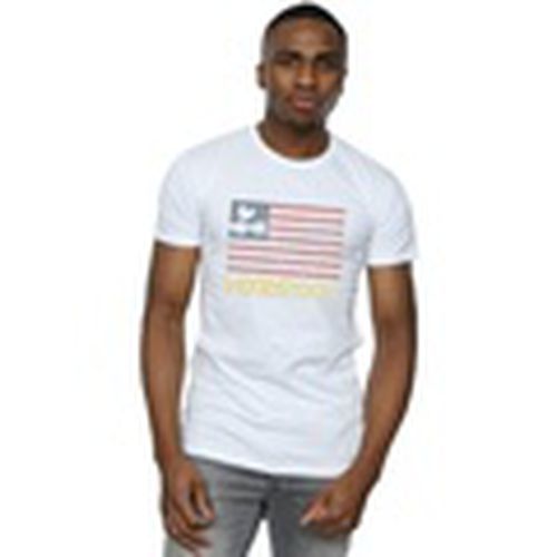 Camiseta manga larga Distressed Flag para hombre - Woodstock - Modalova