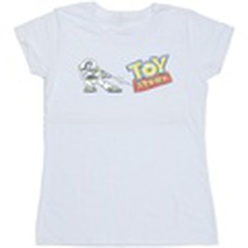 Camiseta manga larga Toy Story Buzz Pulling Logo para mujer - Disney - Modalova