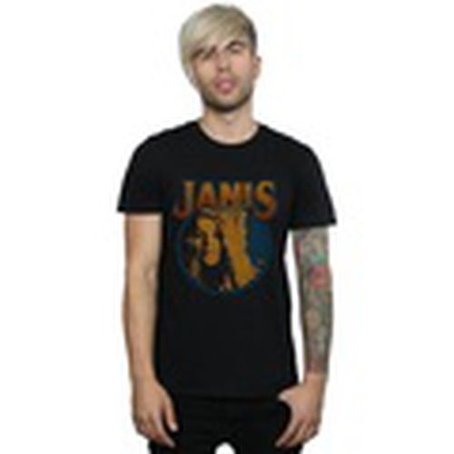 Camiseta manga larga Distressed Circle para hombre - Janis Joplin - Modalova