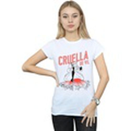 Camiseta manga larga Cruella De Vil Dalmatians para mujer - Disney - Modalova