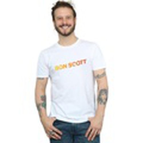 Camiseta manga larga Shattered Logo para hombre - Bon Scott - Modalova