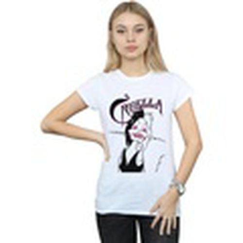 Camiseta manga larga Cruella De Vil Evil Smile para mujer - Disney - Modalova