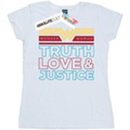 Camiseta manga larga Wonder Woman 84 Truth Love And Justice para mujer - Dc Comics - Modalova