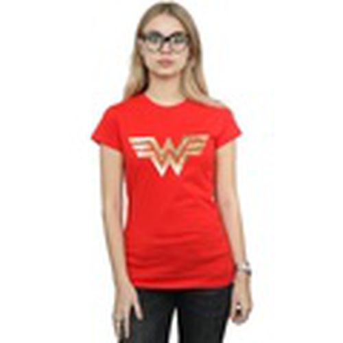 Camiseta manga larga Wonder Woman 84 Gold Emblem para mujer - Dc Comics - Modalova