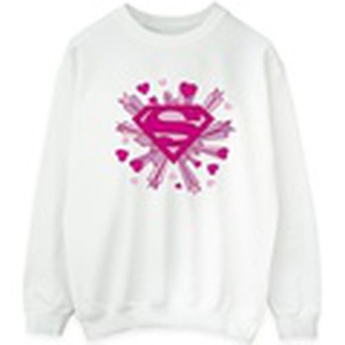 Jersey Superman Pink Hearts And Stars Logo para hombre - Dc Comics - Modalova