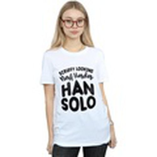 Camiseta manga larga Han Solo Legends Tribute para mujer - Disney - Modalova