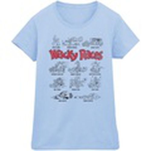 Camiseta manga larga BI44766 para mujer - Wacky Races - Modalova