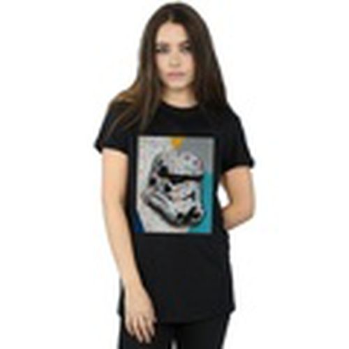 Camiseta manga larga Stormtrooper Pattern Helmet para mujer - Disney - Modalova