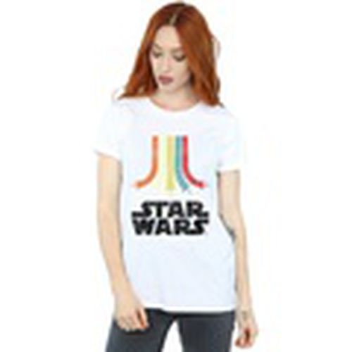 Camiseta manga larga Retro Rainbow para mujer - Disney - Modalova