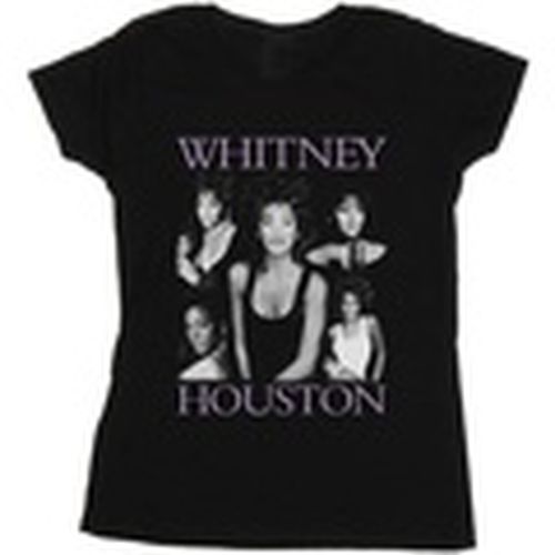 Camiseta manga larga Multiple Pose para mujer - Whitney Houston - Modalova