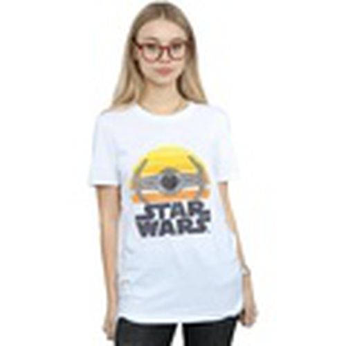 Camiseta manga larga Sunset TIE Fighter para mujer - Disney - Modalova