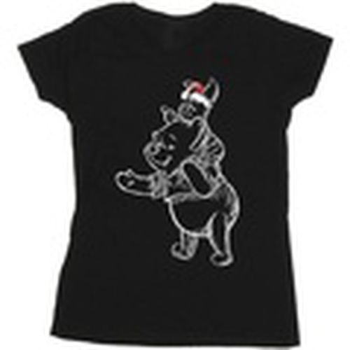 Camiseta manga larga Winnie The Pooh Piglet Christmas para mujer - Disney - Modalova