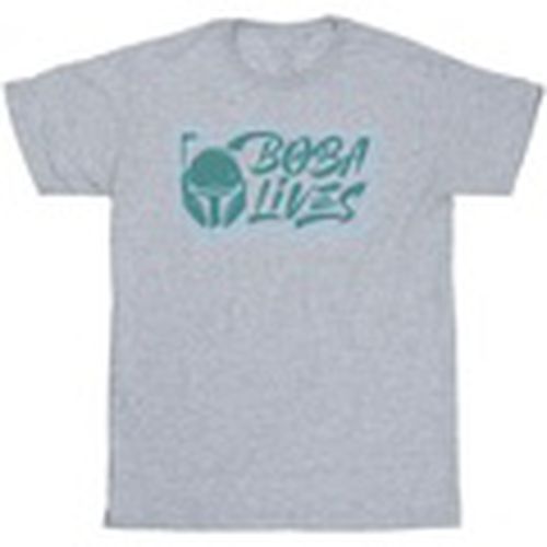 Camiseta manga larga The Book Of Boba Fett Lives Chest para hombre - Disney - Modalova